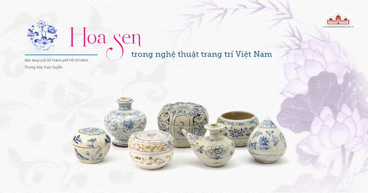 Hoa sen trong nghệ thuật trang trí Việt Nam