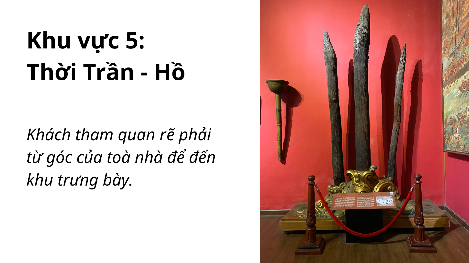 Khu vực 5: Thời Trần - Hồ